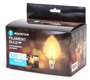 LED Žiarovka FILAMENT E27/4W/230V 1800K jahoda - Aigostar