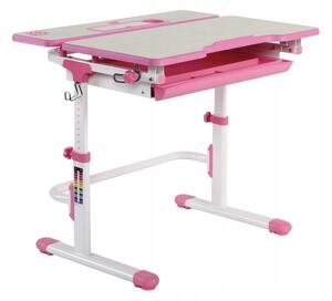 Fundesk Rastúci stôl LAVORO + stolička Farba: Ružová
