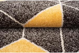 Kusový koberec Brevis hnedožltý 200x200cm
