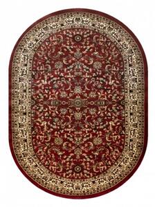 Kusový koberec Royal bordo ovál 100x180cm