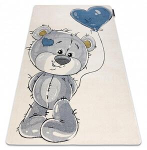 Detský kusový koberec Teddy krémový 80x150cm