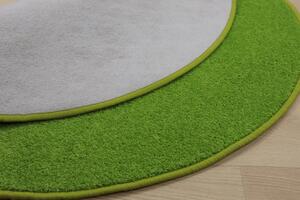 Vopi koberce Kusový koberec Eton zelený 41 guľatý - 200x200 (priemer) kruh cm