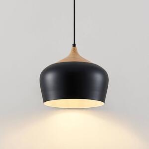 Lindby - Vilsera Závěsná Lampa Light Wood/Black Lindby - Lampemesteren