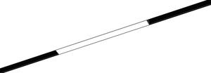 LED2 6481033 MAGLINE II 30 lištové svietidlo čierne