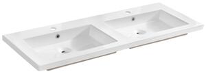 Kúpeľňová skrinka s umývadlom CAPRI White U120/1 | 120 cm