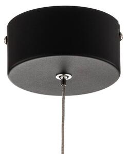 Lucande - Danson LED Závěsná Lampa Clear/Black Lucande - Lampemesteren