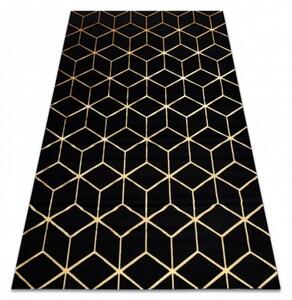 Kusový koberec Jón čierny 60x200cm