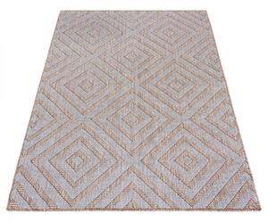 Kusový koberec Toledo hnedý 100x200cm