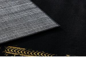 Kusový koberec Edina čierny 70x250cm