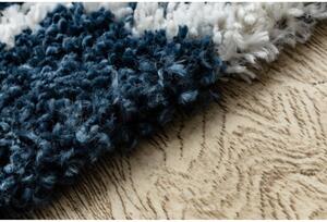 Kusový koberec Shaggy Leones modrý 200x290cm