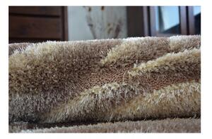 Luxusný kusový koberec Shaggy Rose béžový 120x170cm
