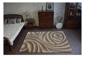 Luxusný kusový koberec Shaggy Rose béžový 80x150cm