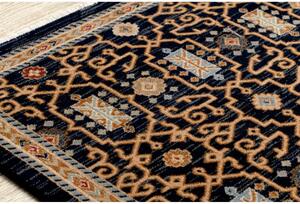Vlnený kusový koberec Kars modrý 160x230cm