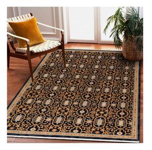 Vlnený kusový koberec Kars modrý 120x145cm