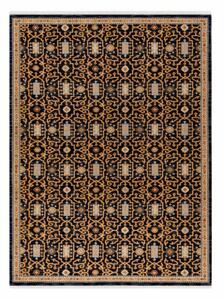 Vlnený kusový koberec Kars modrý 300x380cm