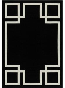 CARPET DECOR - Hampton Black - koberec ROZMER CM: 160 x 230