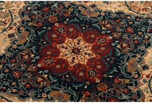 Vlnený kusový koberec Superior modro vínový 170x235cm