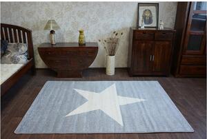 Kusový koberec Hviezda šedý 240x330cm