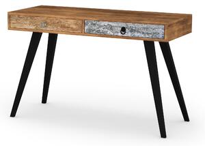 Halmar Písací stolík EMZO B-1 HALMAR - drevo: drevotrieska/ oceľ - viacfarebný
