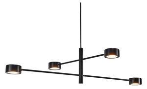Nordlux - Clyde 4 LED Závěsná Lampa Black - Lampemesteren