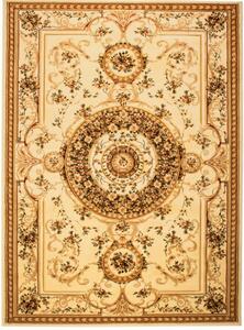 Kusový koberec klasický vzor 3 béžový 70x140cm