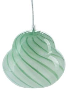Cozy Living - Candy Závěsná Lampa Stripes/Green Cozy Living - Lampemesteren