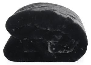 Kožušinová deka 150x180 cm Rarea New (čierna). Vlastná spoľahlivá doprava až k Vám domov. 1015690