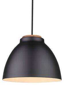 Halo Design - Nivå Závěsná Lampa Ø24 Black/Wood - Lampemesteren