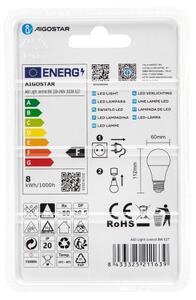 LED žiarovka so súmrakovým senzorom A60 E27/8W/230V 3000K - Aigostar