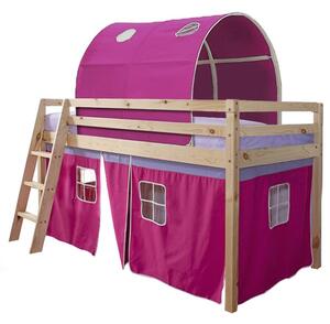 Poschodová posteľ 90 cm Infinity (ružová) (s roštom). Vlastná spoľahlivá doprava až k Vám domov. 744970