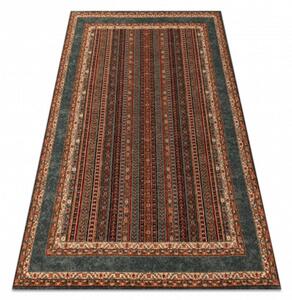 Vlnený kusový koberec Gediz zelený 67x130cm
