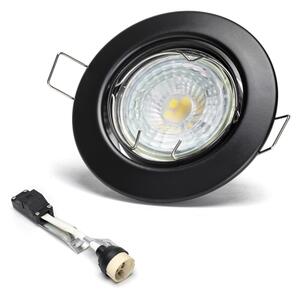 Aigostar - Sada 3x LED zapustené svietidlá 1x GU10/4,5W/230V 4000K čierne
