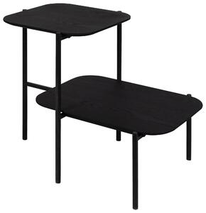 KONFERENČNÝ STOLÍK, čierna, drevo, kov, kompozitné drevo, 62,4/38,2/52 cm Lomoco - Stolíky do obývačky, Online Only