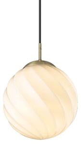 Halo Design - Twist Ball Závěsná Lampa Ø25 Antique Brass - Lampemesteren