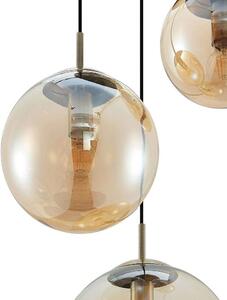 Lindby - Teeja 3 Cluster Závěsná Lampa Amber - Lampemesteren