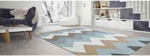 Kusový koberec Gaster modrý 133x190cm