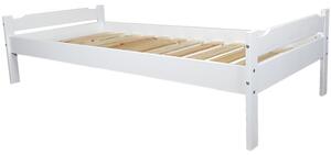 Jednolôžková posteľ 90 cm Lipo (biela). Vlastná spoľahlivá doprava až k Vám domov. 1015981