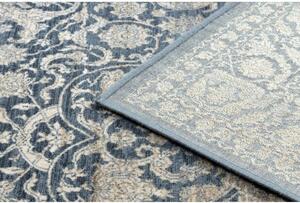 Vlnený kusový koberec Dabir modrý 80x150cm