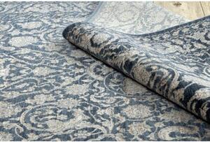 Vlnený kusový koberec Dabir modrý 80x150cm