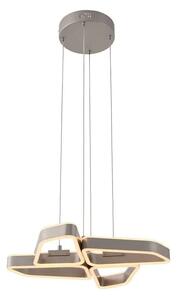 Lucande - Quinn 4 Závěsná Lampa Nickel - Lampemesteren