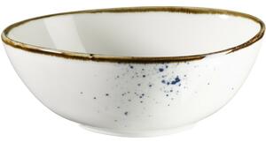 Mäser Oválna miska Pintar White modré bodky 15,5 x 13,5 cm, M