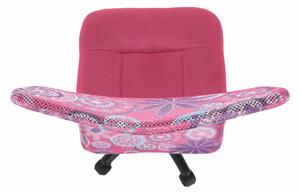 Detská otočná stolička Gofry (ružová). Vlastná spoľahlivá doprava až k Vám domov. 1016085