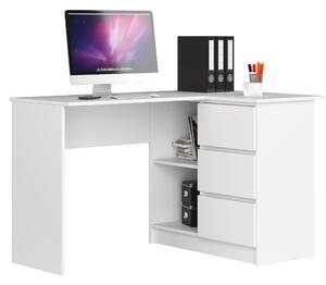 ArtAko Písací stolík CLIPS | B-16 Farba: Biela, Prevedenie: pravé