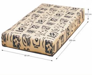 Pružinový matrac Vitro 200x80 cm. Ľahký, kvalitný, pružný a priedušný matrac s bonellovými pružinami. 751824
