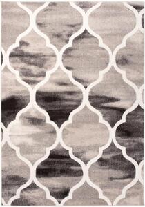 Kusový koberec Veľká mreža krémovo hnedý 240x340cm