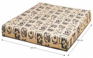 Pružinový matrac Vitro 200x160 cm. Ľahký, kvalitný, pružný a priedušný matrac s bonellovými pružinami. 751828