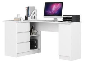ArtAko Písací stolík CLIPS | B-20 Farba: Biela, Prevedenie: ľavé