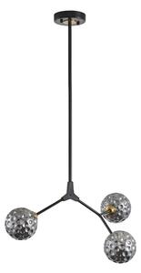 Luster na tyči 3xG9/15W/230V šedá