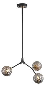 Luster na tyči 3xG9/15W/230V šedá