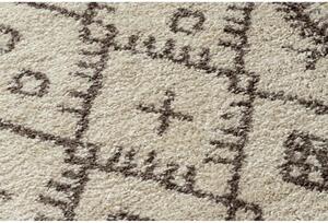 Kusový koberec Shaggy Akira krémový 180x270cm
